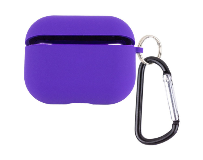 Чехол для AirPods 4 Full Soft Matte Microfiber, Grape