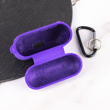 Чехол для AirPods 4 Full Soft Matte Microfiber, Grape (Класс B)