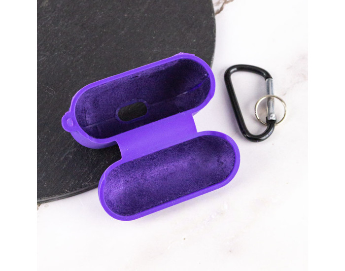 Чехол для AirPods 4 Full Soft Matte Microfiber, Grape