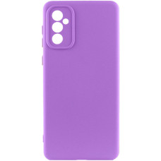 Чехол-силикон Silicone Lakshmi Full Camera Samsung A35 (Фиолетовый)