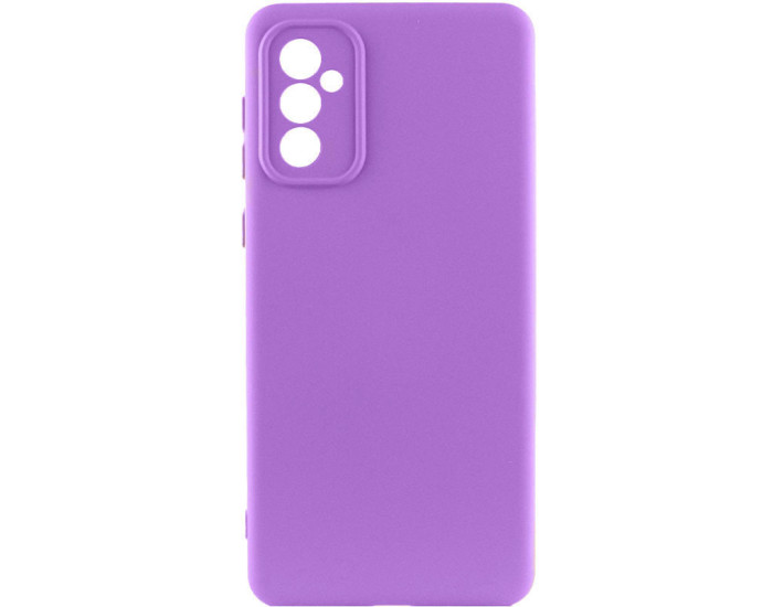 Чохол-силікон Silicone Lakshmi Full Camera Samsung A35 (Фіолетовий)