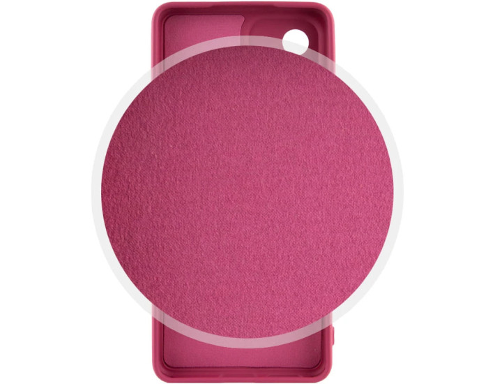 Чохол-силікон Cover Lakshmi Full Camera Samsung A26 5G (Бордовий / Marsala)