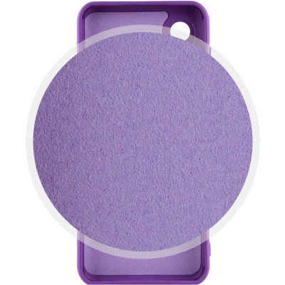 Чохол-силікон Silicone Lakshmi Full Camera Samsung S926B S24 Plus, Violet