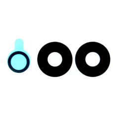 Скло камери для Xiaomi Poco X4 Pro 5G, чорне