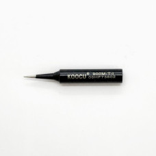 Жало паяльное KOOCU 900M-T-1 метал / черное / прямое (Класс B)