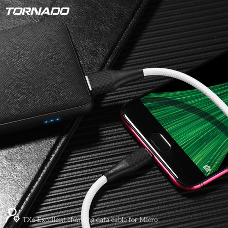 Сетевое зарядное устройство Tornado TX6 Micro (3,0A/1м) (Белый / White)