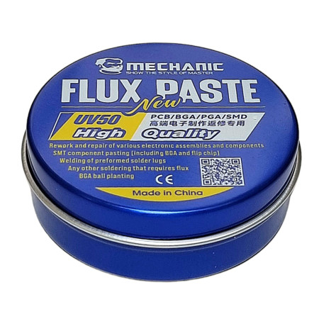 Флюс для пайки Mechanic MCN-UV50, 40гр (Класс А)