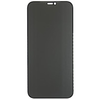 Захисне Скло Privasy (full glue) для iPhone 12 / 12 Pro 5D Black
