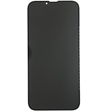 Защитное стекло Privasy (full glue) для iPhone 13 Pro Max / 14 Plus 5D Black
