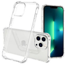 Чехол-силикон Getman Ease logo усиленные углы iPhone 16 Pro Max, Прозрачный (Класс B)
