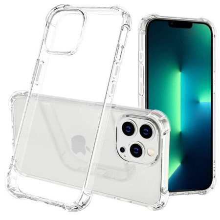 Чехол-силикон Getman Ease logo усиленные углы iPhone 16 Pro Max, Прозрачный (Класс B)