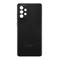 Задняя панель корпуса для Samsung A725F Galaxy A72, черная (Класс B)