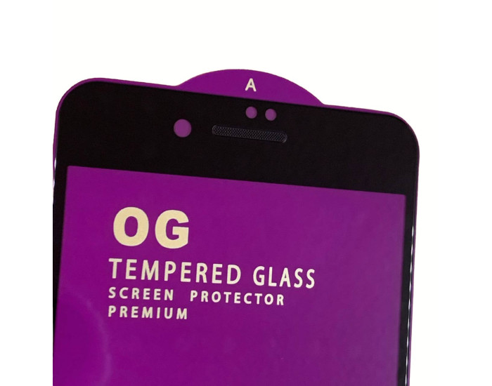 Защитное стекло Tempered Glass OG Premium iPhone 7 /8 /SE, Black