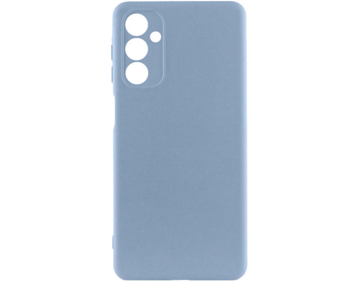 Чохол-силікон Getman Liquid Silk Full Camera Samsung Galaxy A25 5G, Блакитний