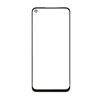Скло фронтальне з OCA-пленкой для Realme 8i / Realme 9i / Narzo 50 4G/ Oppo A96 4G, чорне