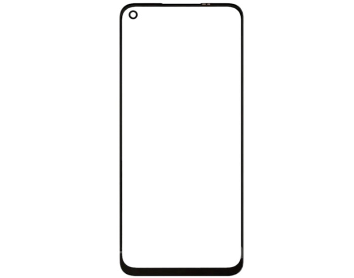 Скло фронтальне з OCA-пленкой Realme 8i /Realme 9i /Narzo 50 4G /Oppo A96 4G, чорне