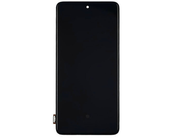 Дисплей с сенсорным экраном (модуль) Samsung M317 Galaxy M31s, черный с рамкой, OLED