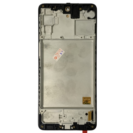 Дисплей с сенсорным экраном (модуль) Samsung M317 Galaxy M31s, черный с рамкой, OLED (Класс B)