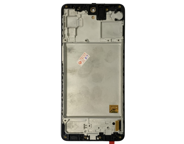 Дисплей с сенсорным экраном (модуль) Samsung M317 Galaxy M31s, черный с рамкой, OLED