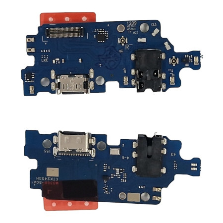 Шлейф для Samsung M336 M33 5G,  коннектора зарядки, с микрофоном, High Copy (Класс B)