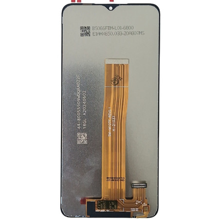 Дисплей с сенсорным экраном (модуль) Samsung A022 A02, A125 A12, A127 A12, A326 A32 5G, M022 M02, M127 M12, M326 M32 5G, REV0.1 черный, оригинал (Клас