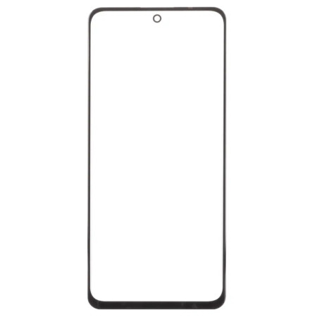 Стекло фронтальное с OCA пленкой Xioami Poco X5 5G/Redmi Note 12 4G/Note 12 5G/Note 12 China, черное  (Класс C)