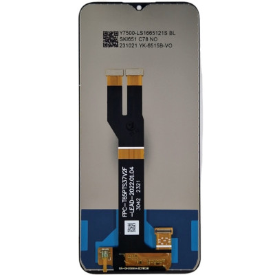 Дисплей з сенсорним екраном (модуль) Nokia C21 Plus, чорний