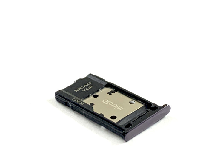 Держатель SIM-карты для Sаmsung M317F Galaxy M31s, черный