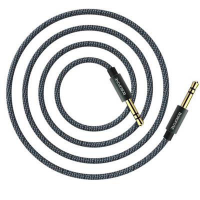 Кабель Borofone BL3 textile metal (1m) Серый