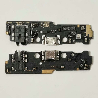 Шлейф для Xiaomi Redmi A2 2022, конектора зарядки, конектора гарнітури з мікрофоном, High Copy
