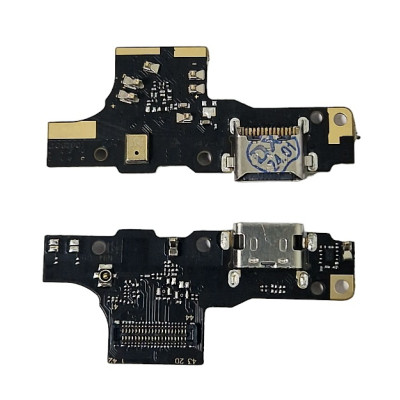 Шлейф для Nokia G21, конектора зарядки, мікрофона, з компонентами