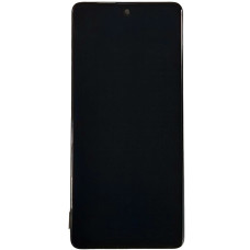 Дисплей з сенсорним екраном (модуль) Samsung M515 Galaxy M51 (2019), чорний з рамкою, OLED