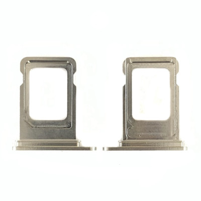 Тримач SIM-карты для iPhone 12 Pro/12 Pro Max, срібло, Single Sim