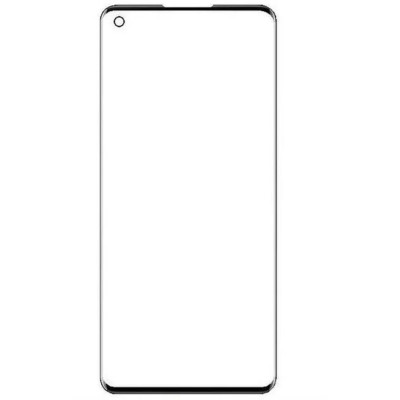 Скло фронтальне з OCA-пленкой для Oppo A55 чорне