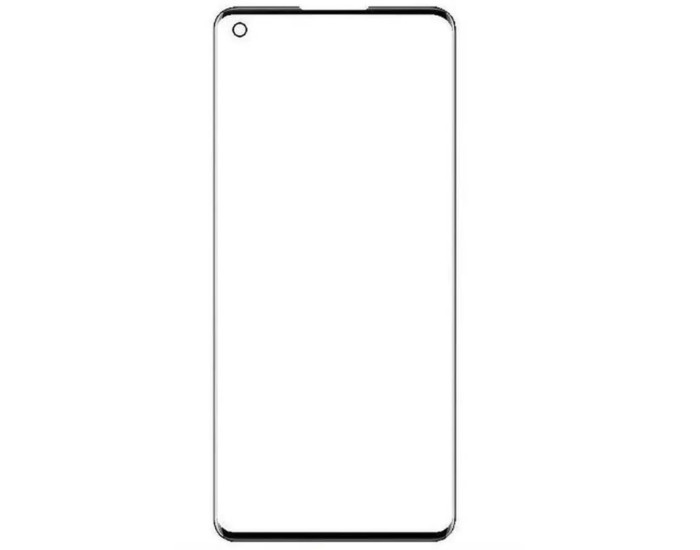 Скло фронтальне з OCA-пленкой Oppo A55, чорне