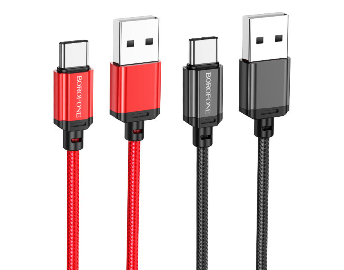 Кабель USB Borofone BX87 for Type-C 3A/1m black
