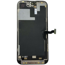 Дисплей с сенсорным экраном (модуль) iPhone 14 Pro, черный, переклейка