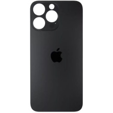 Задняя панель корпуса для iPhone 14 Pro Max, Black (Big Hole), оригинал (Класс B)