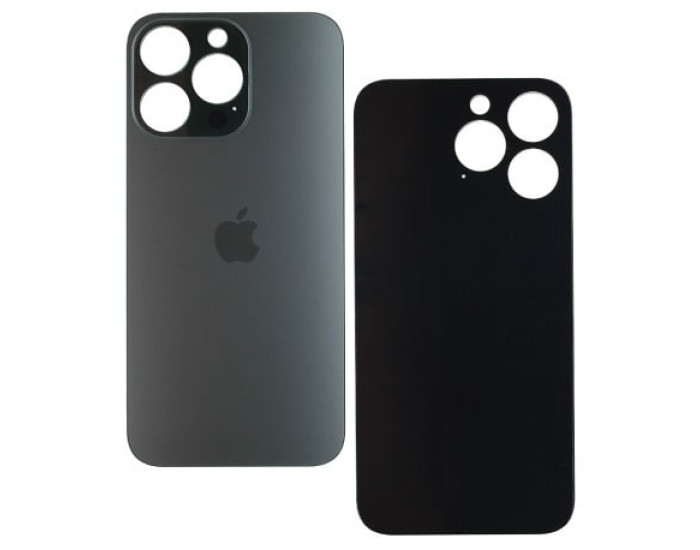 Задня панель корпуси для iPhone 13 Pro Max, Graphite (Big Hole) оригінал