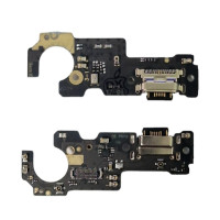 Шлейф для Xiaomi Poco M3 Pro 4G,  коннектора зарядки, микрофона, с компонентами, High Copy