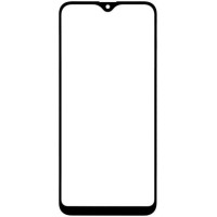 Стекло фронтальное с OCA пленкой Samsung M20 / M20s, черное (Класс А)