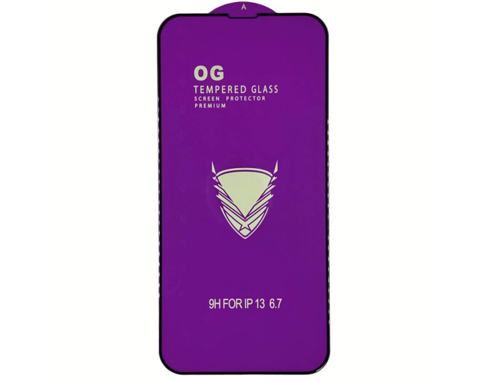 Защитное стекло Tempered Glass OG Premium iPhone 13 Pro Max /14 Plus, Black