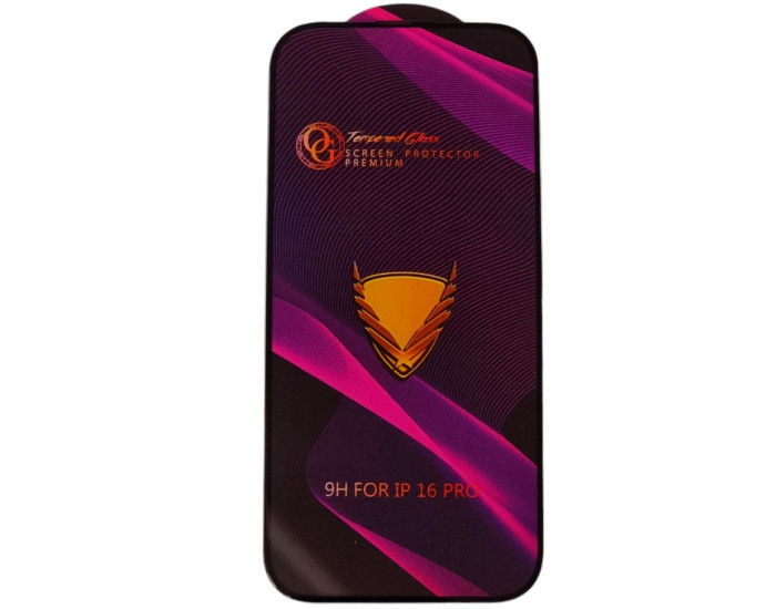 Захисне Скло Tempered Glass OG Premium iPhone 16 Pro, Black
