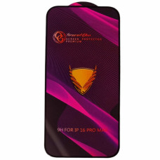 Защитное стекло Tempered Glass OG Premium iPhone 16 Pro Max Black (Класс B)