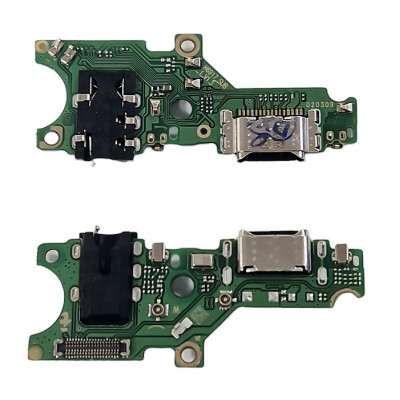 Шлейф для Tecno Camon 19 Cl6n / Camon 19 Pro, коннектора зарядки, микрофона, с компонентами, High Copy