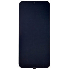 Дисплей з сенсорним екраном (модуль) Samsung A245 A24, чорний, з рамкою OLED