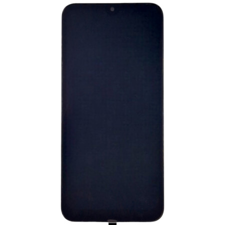 Дисплей с сенсорным экраном (модуль) Samsung A245 A24, черный, с рамкой OLED (Класс D)