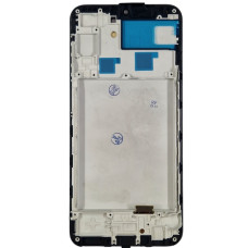 Дисплей з сенсорним екраном (модуль) Samsung A245 A24, чорний з рамкою, OLED