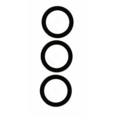 Скло камери для Samsung G991 Galaxy S21 5G, чорне