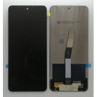 Дисплей с сенсорным экраном (модуль) Xiaomi Redmi Note 9 Pro, Note 9S, черный, Copy (Класс А)